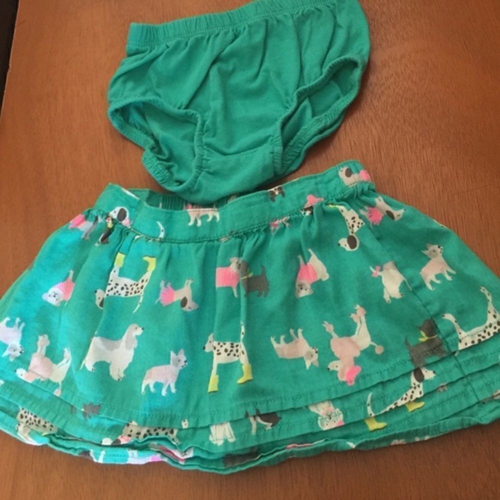 Carters skirt set👧